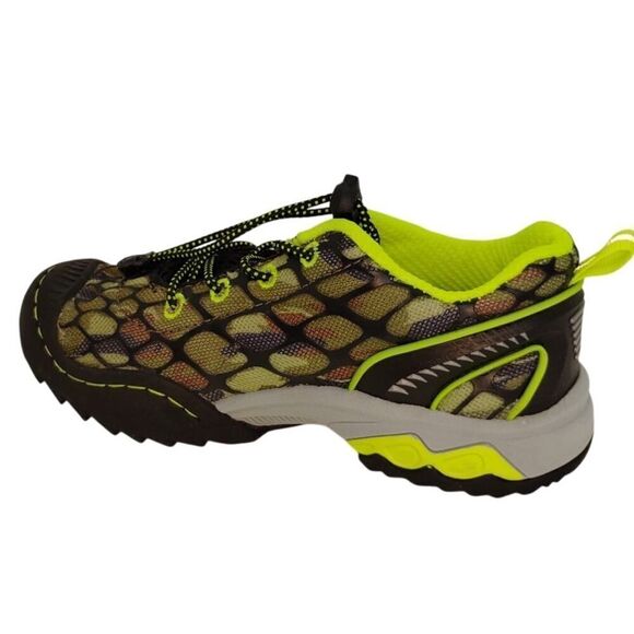 Jambu Pythos Toddler Boys Pre-owned Black & Green Hiking Sneakers - sz. 12M - Picture 2 of 7